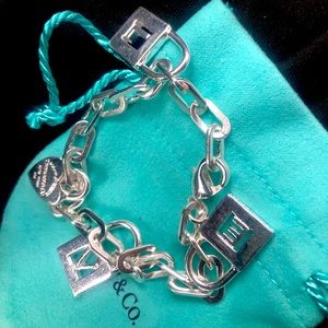 Tiffany and company charm bracelet and necklace!
